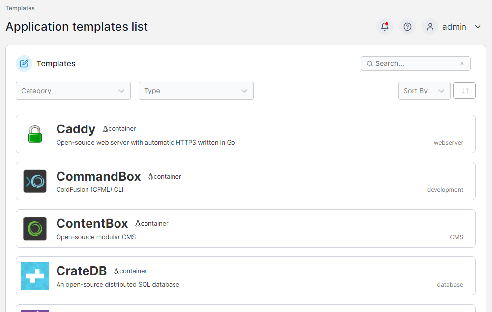 Application Portainer Documentation