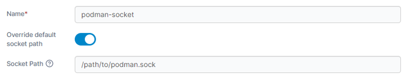 Connect to the Podman Socket | Portainer Documentation